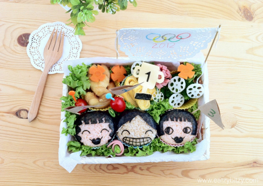 olympics, london, olympics 2012, bento, obento, olympics bento, cute food, cute, food art, art, food, home cook, lunch box, dinner, kids,